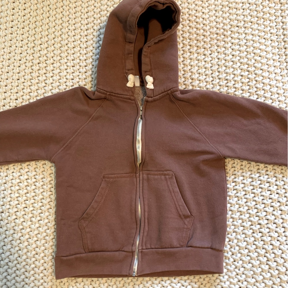 ZARA zip up sweatshirt,  size 7